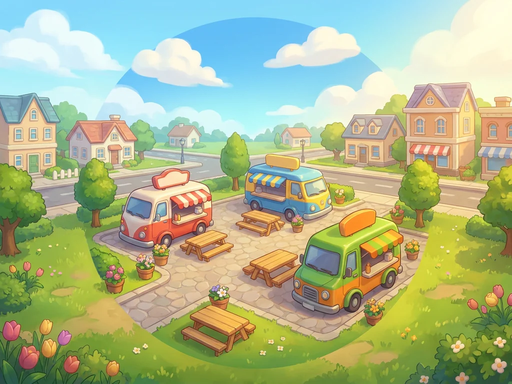 Sunnyside — a painted Road Trip town