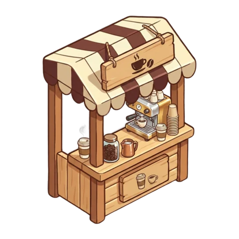 Coffee Cart drink station