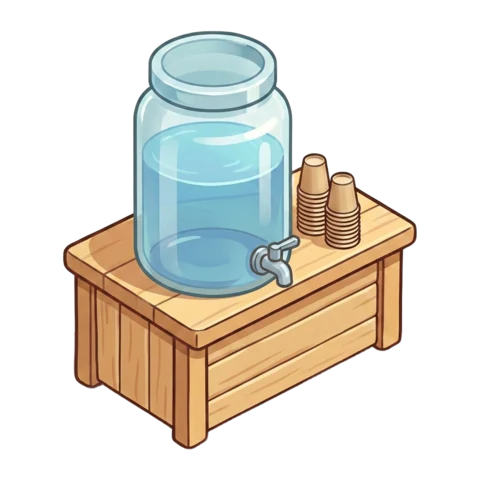 Water Cooler drink station
