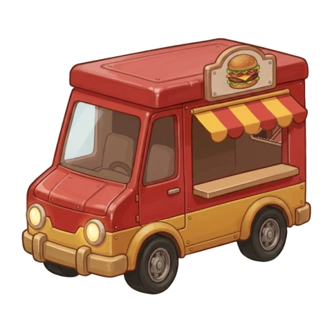 Burgers truck at build level 2 — Gourmet Truck