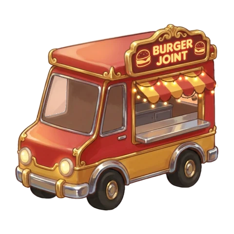 Burgers truck at build level 4 — Culinary Palace