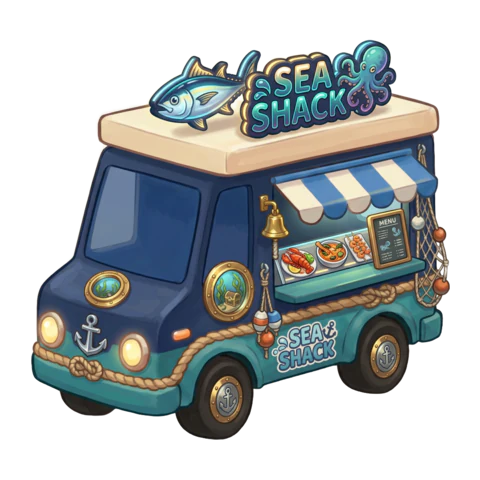 Seafood food truck